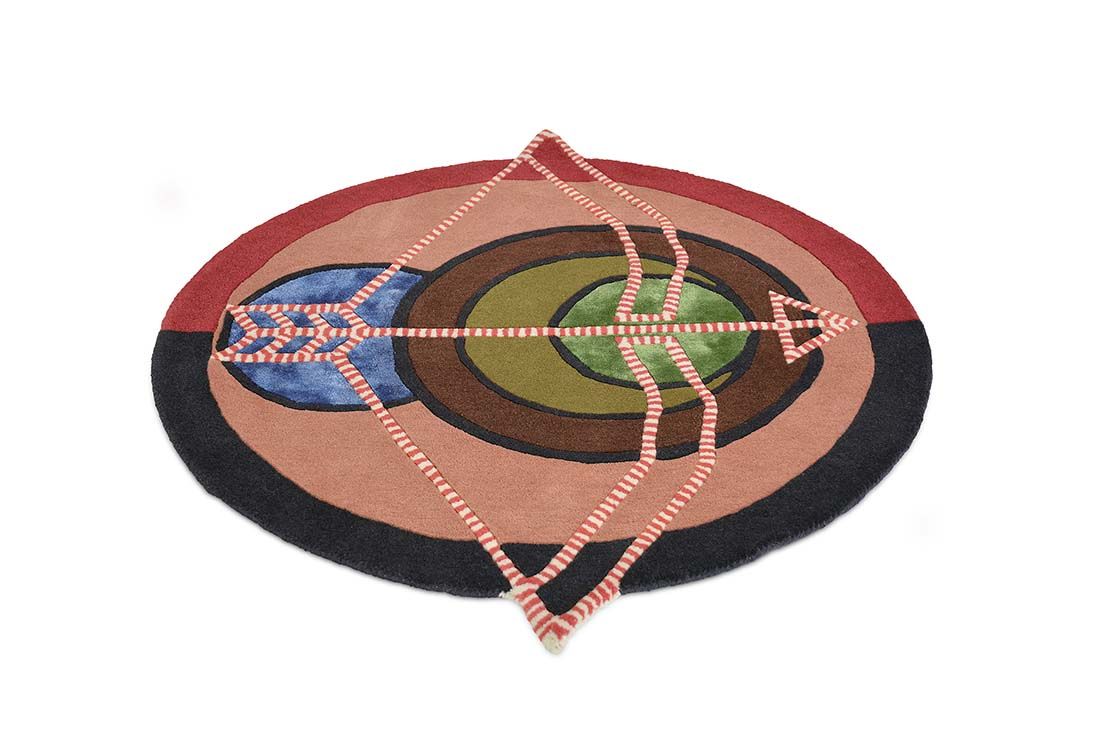 Tapis Rond Zodiac Sagittaire Cercle 161905