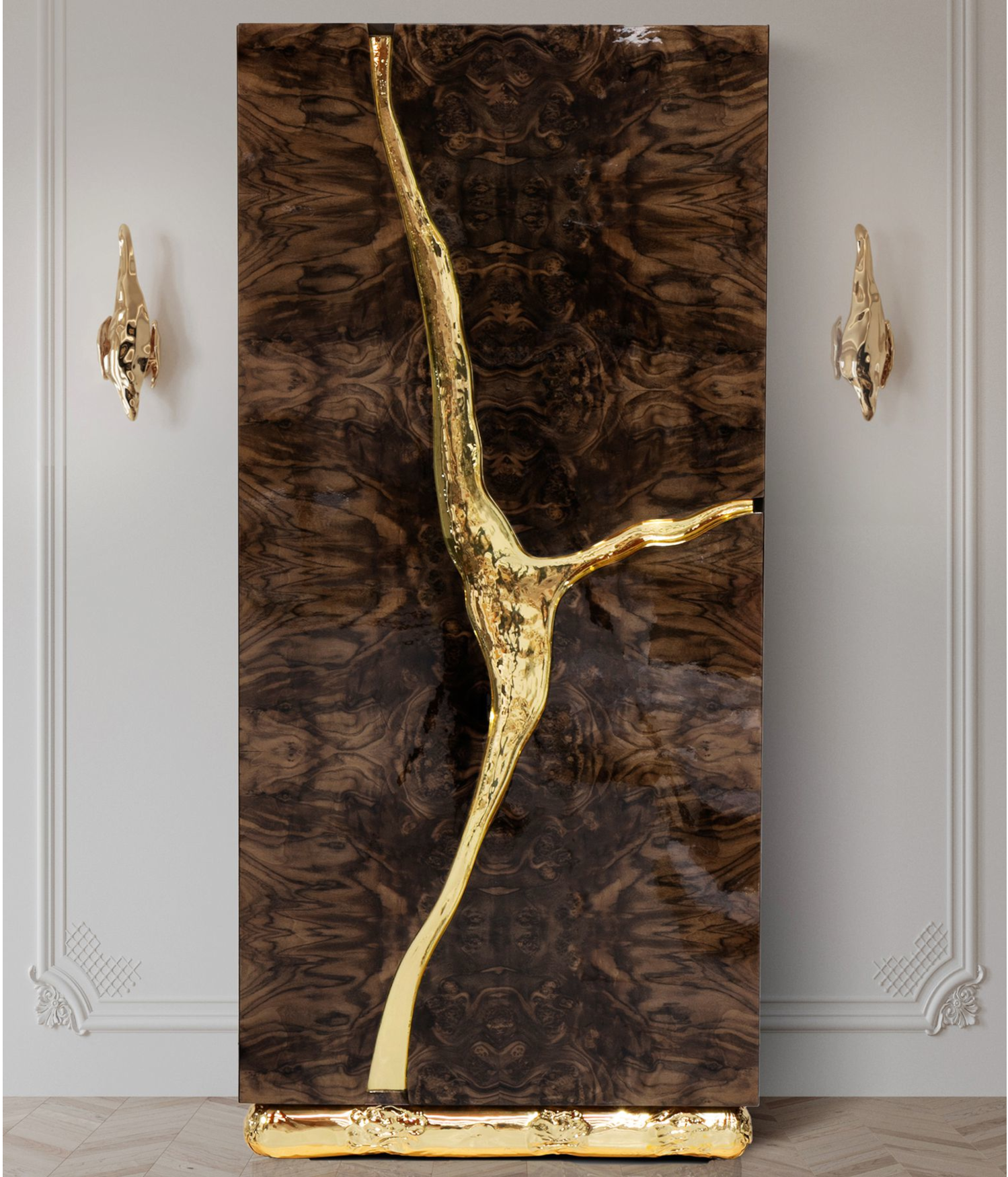 Armoire Ébène Fissure