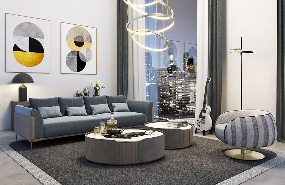 Canapé Vittoria | Dimensions: L 280 cm