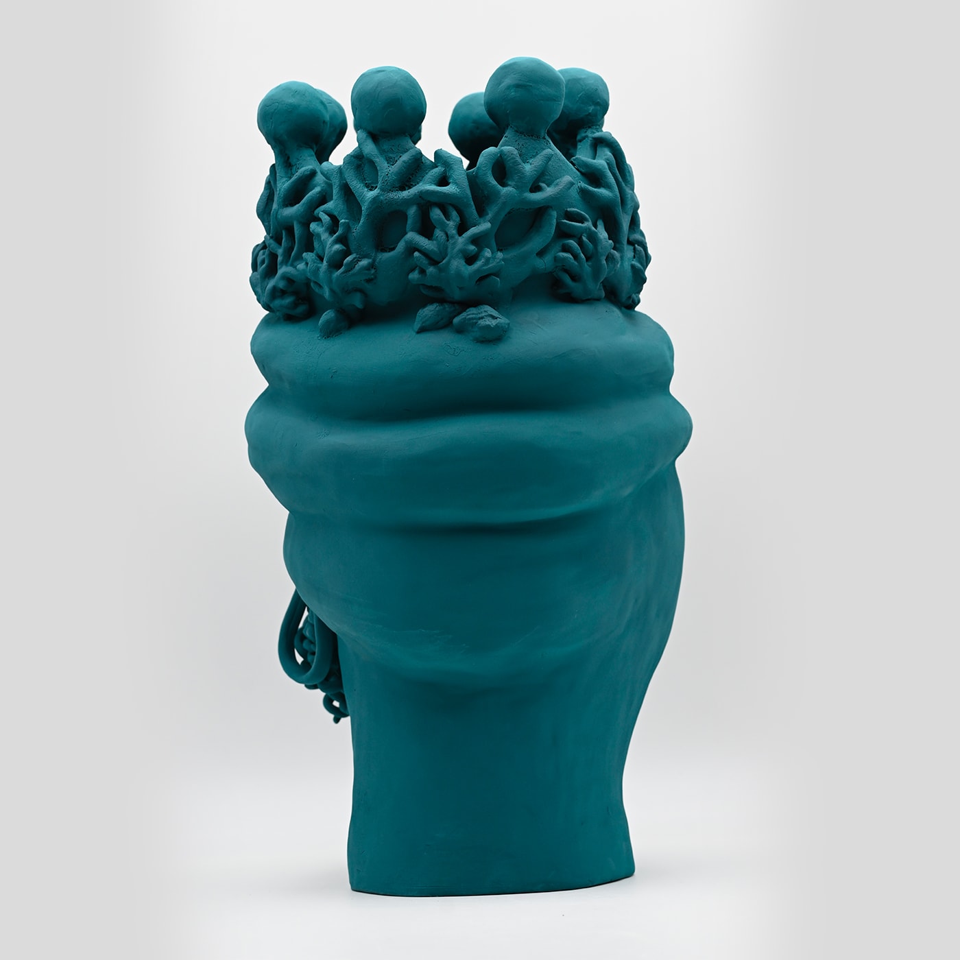 Sculpture Unique Tête De Maure