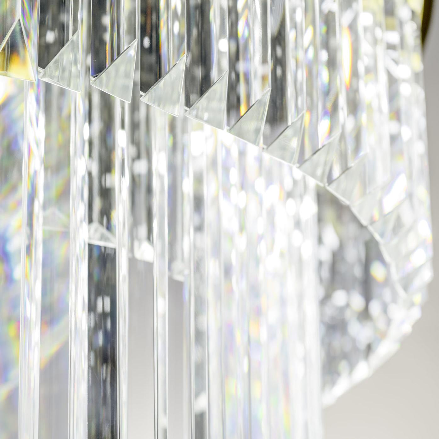 Lustre Rond en Cristal