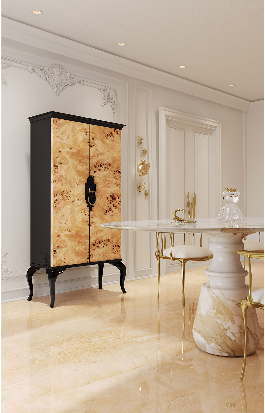 Armoire Peuplier Louvre