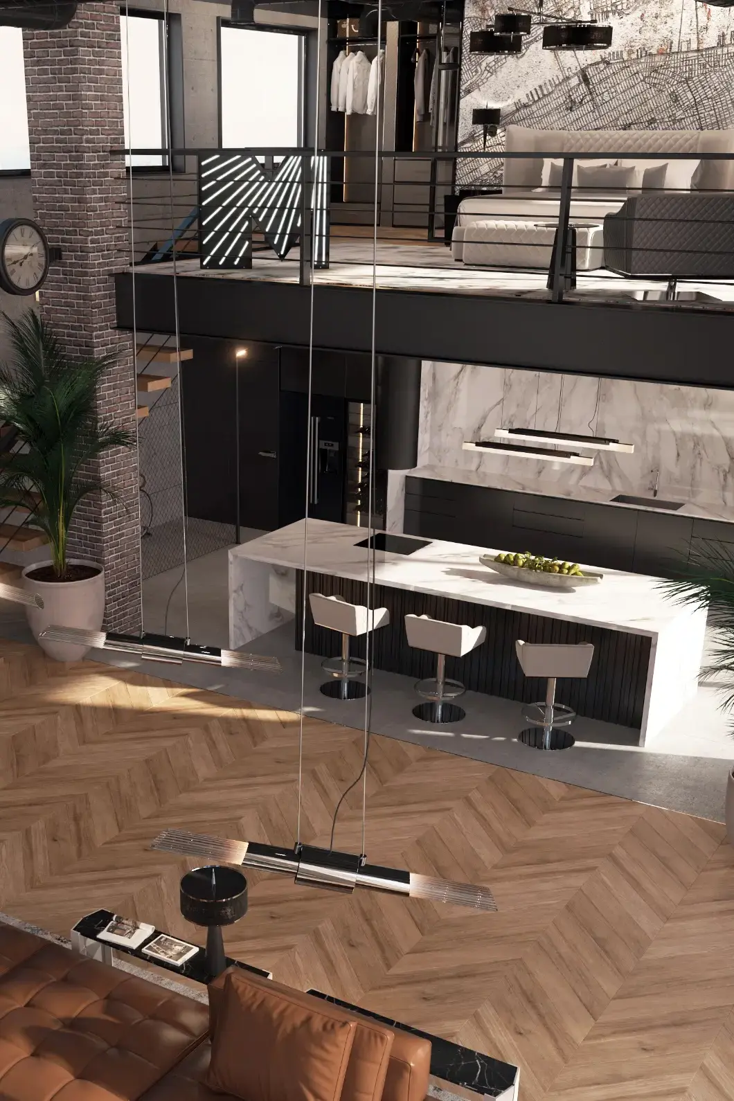 Chaise de Bar Pivotante Saboteur