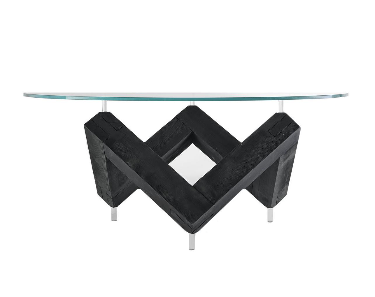 Table de Salle à Manger avec Plateau en Verre