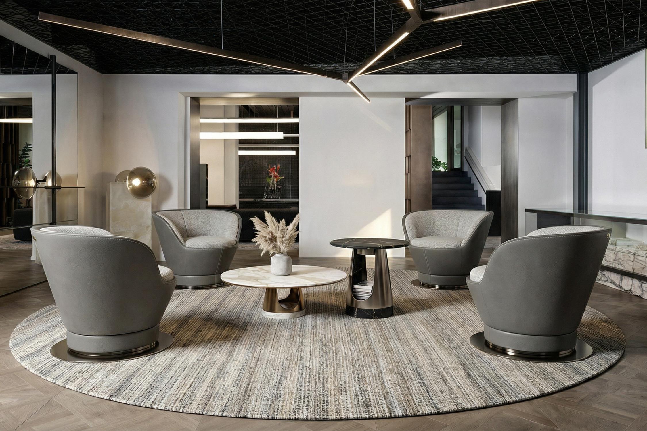 Fauteuil pivotant Aura