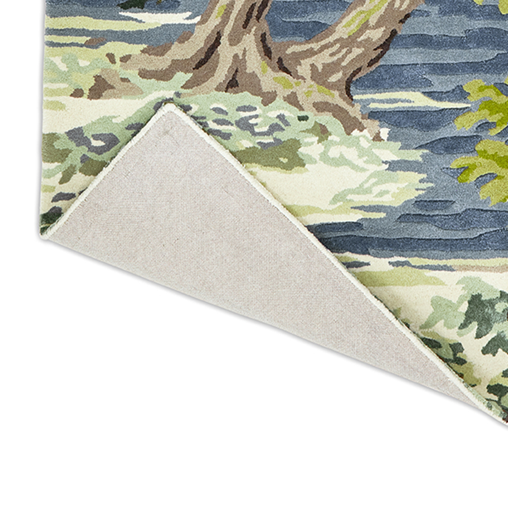 Tapis Ancient Canopy Vert Forêt 146708 | Taille: 200 x 280 cm