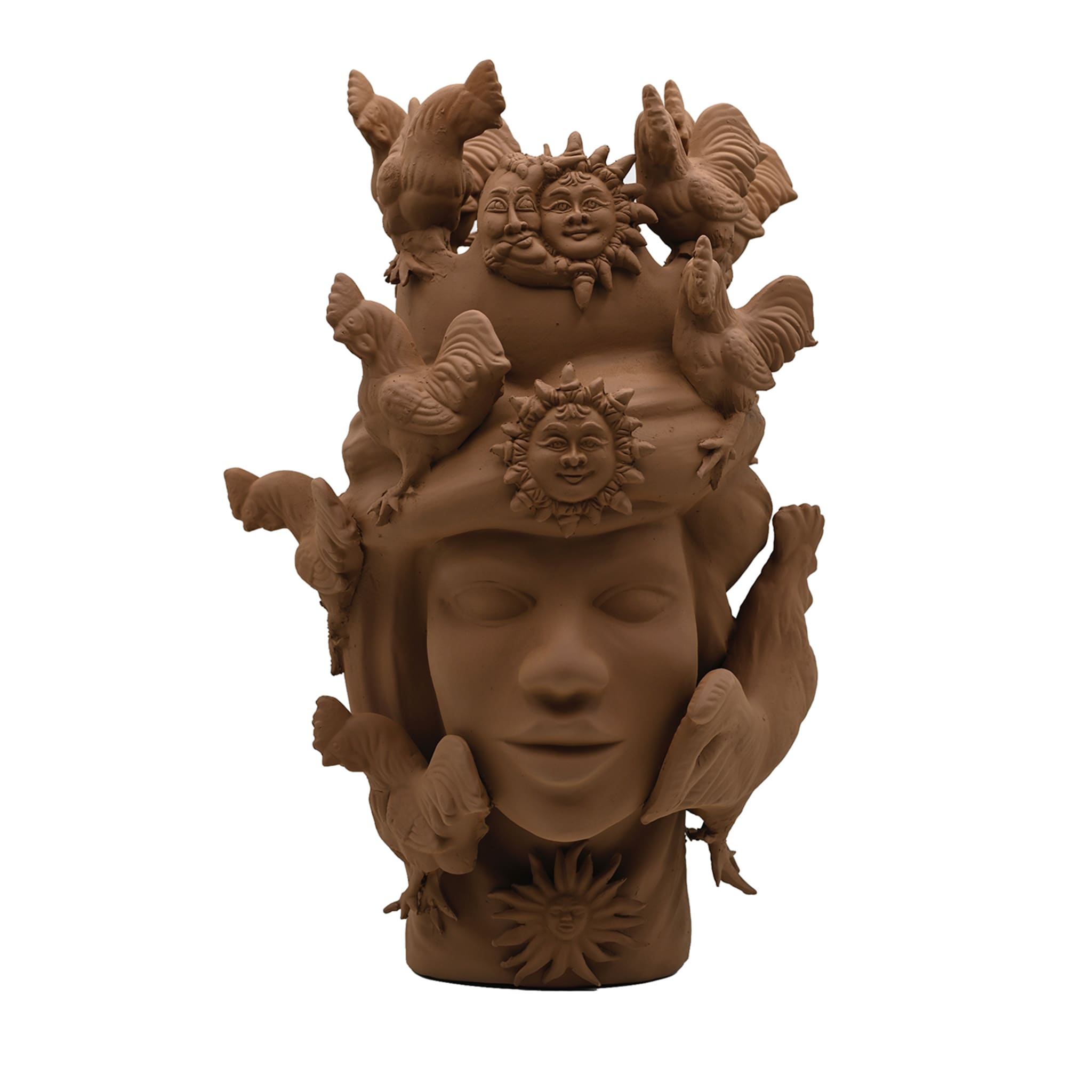 Sculpture Tête De Maure Exquise