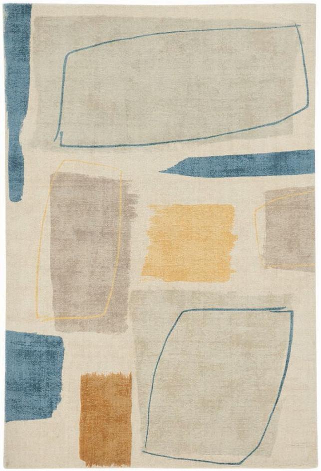 Tapis Composition Papaye 23706