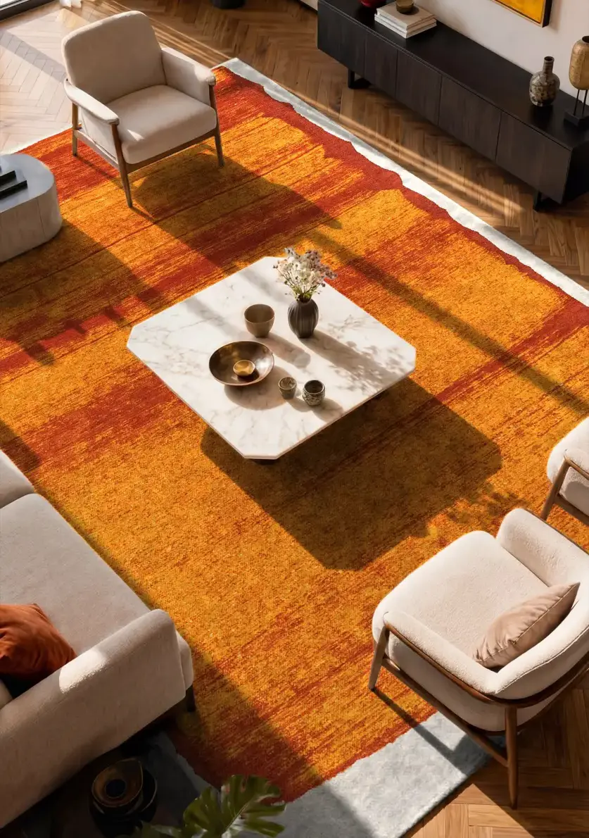 Tapis Brush Orange