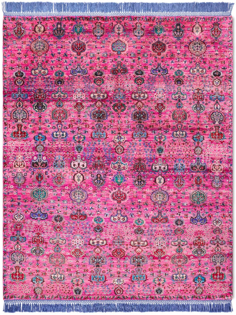 Tapis de luxe fait main Isfahan Rose