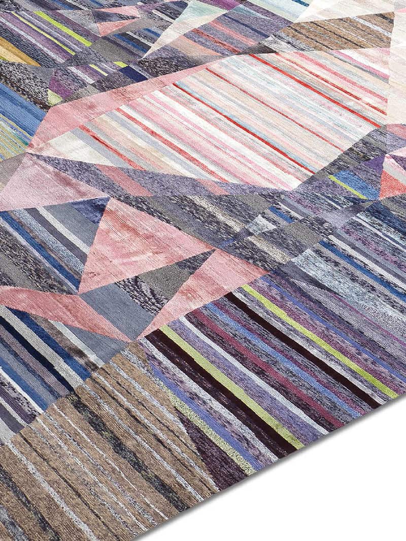 Tapis noué main Cœur Luxe