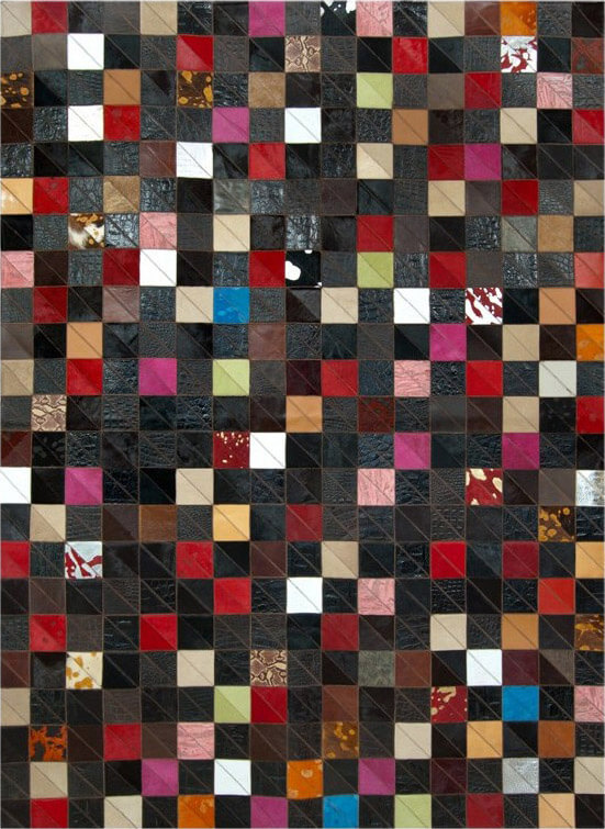 Tapis Mosaïque Multicolore Col. 4