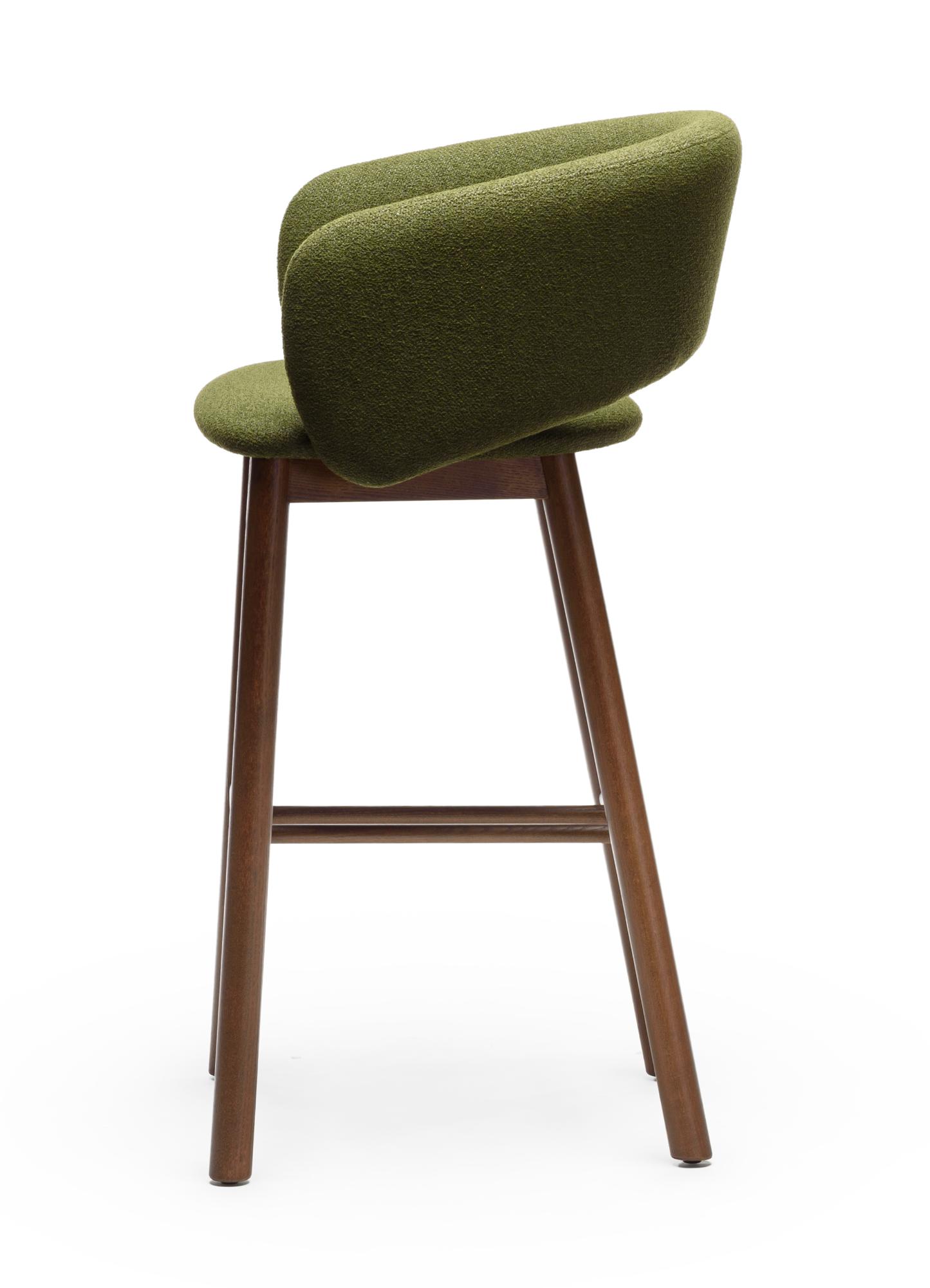 Tabouret de Bar Bel SG-75 Noyer Vert