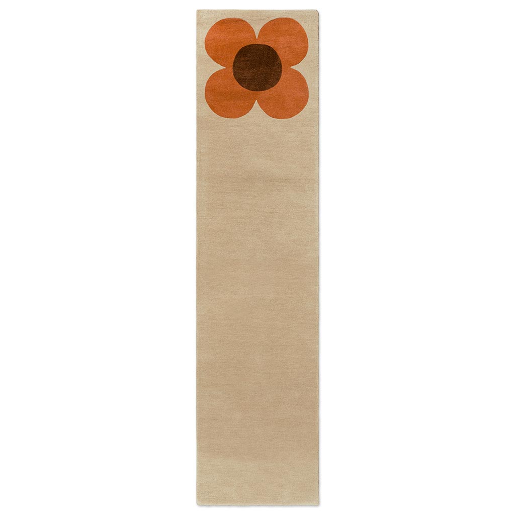 Flower Placement Pumpkin / Ecru Tapis