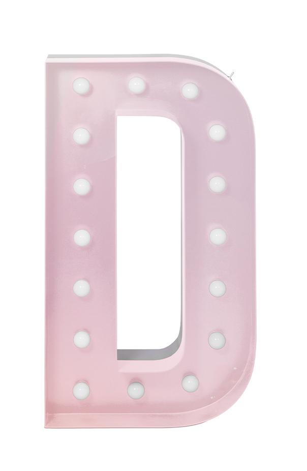 Lettre Lumineuse Divine D