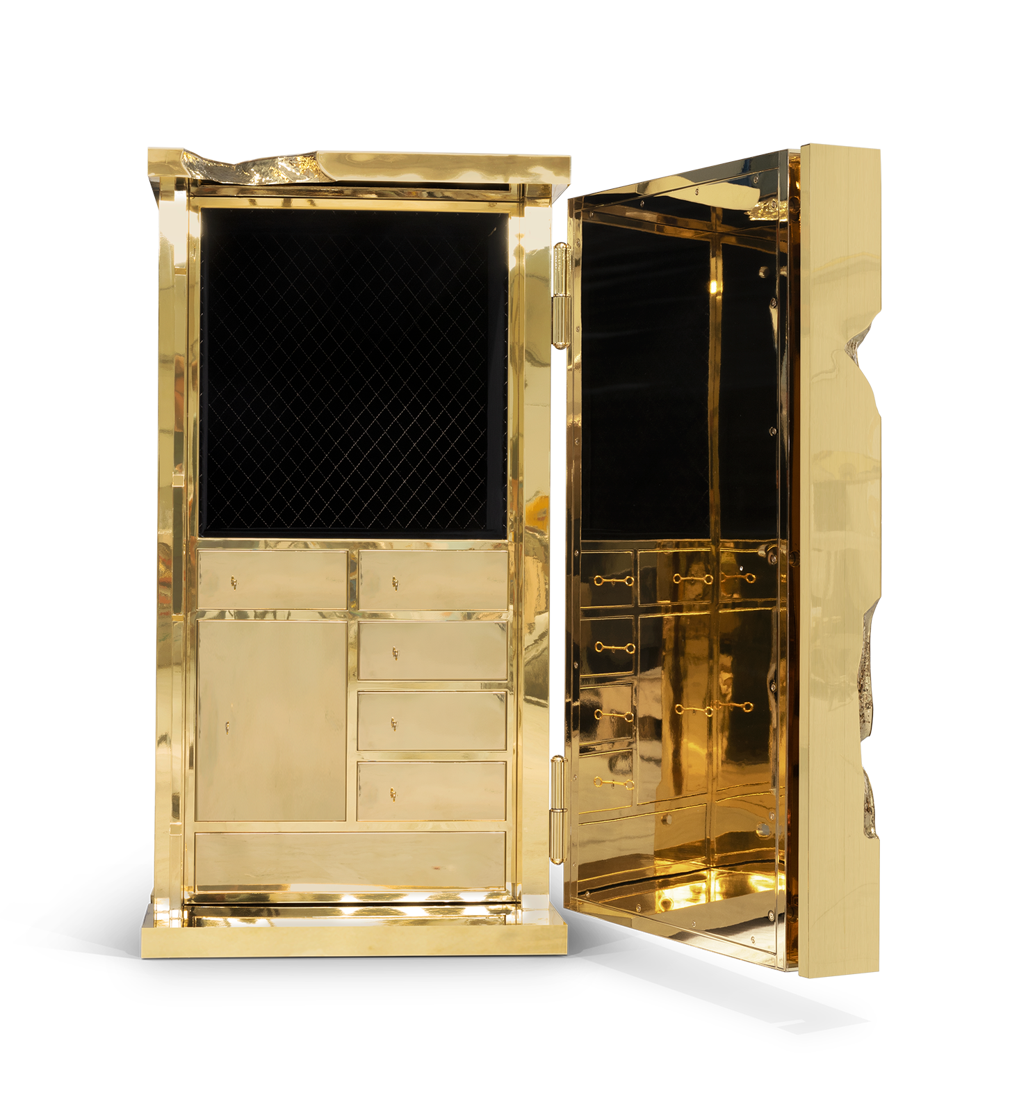 Coffre-Fort Luxe Millionaire Doré