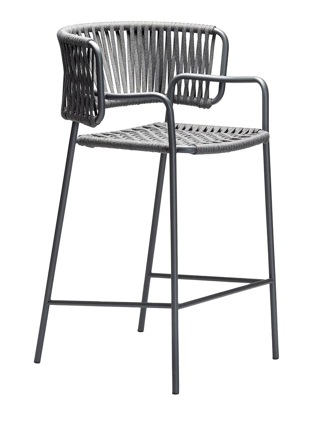 Tabouret de Bar d'Extérieur Klot SG Gris