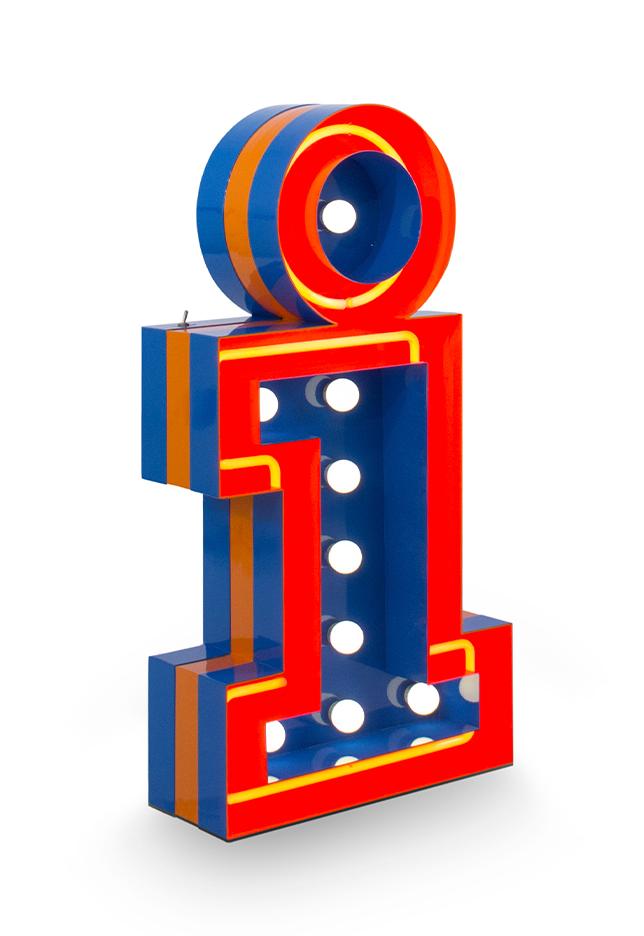 Lettre Lumineuse Illuminated I