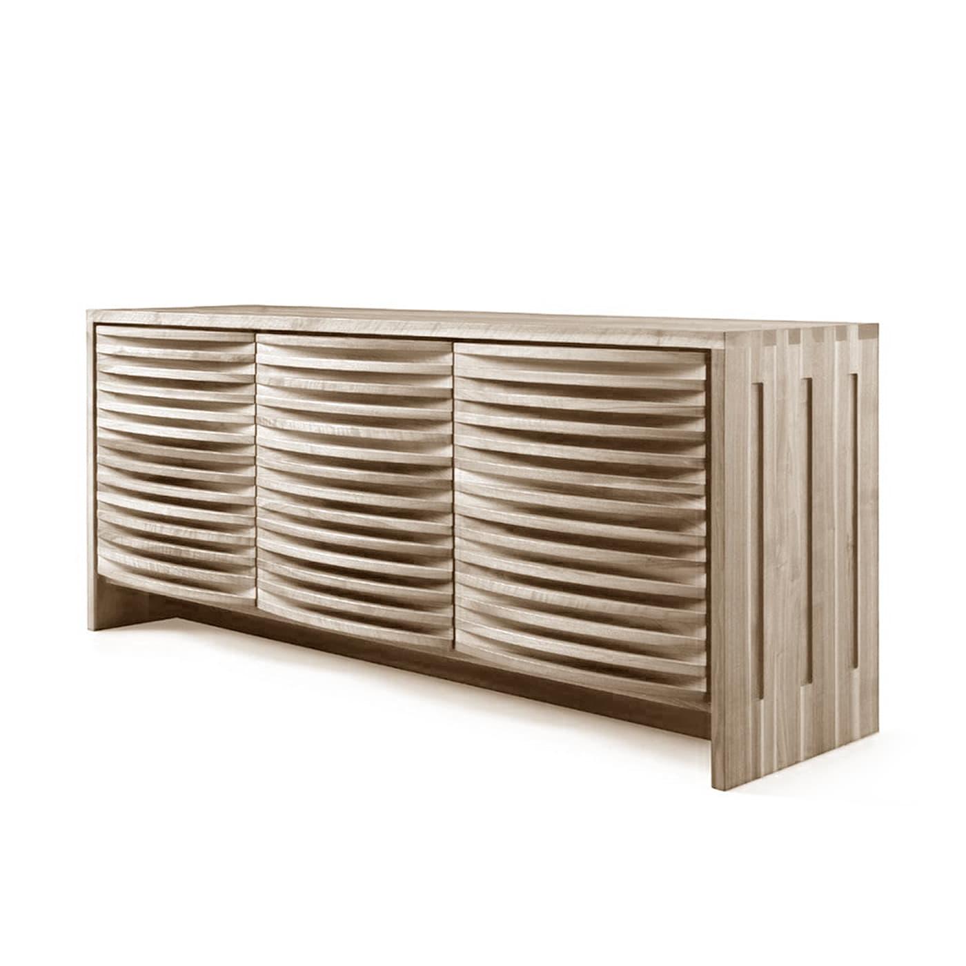 Buffet Onda en Noyer Massif Gris