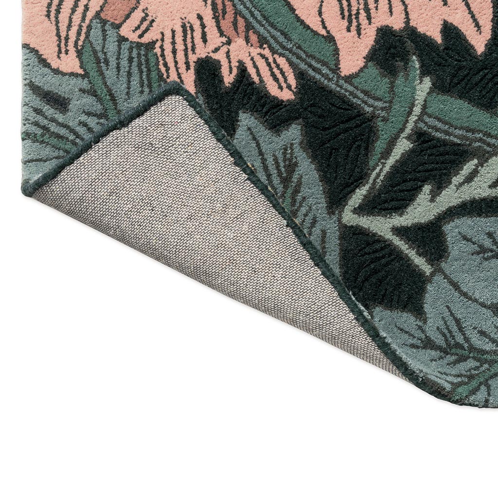 Honeysuckle & Tulip Teal Tapis