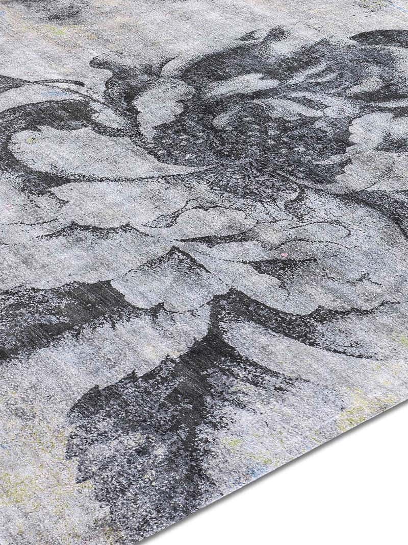 Tapis tissé main Fleurs