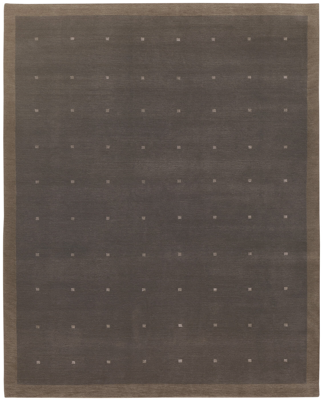 Tapis Bordure Symbole Gris