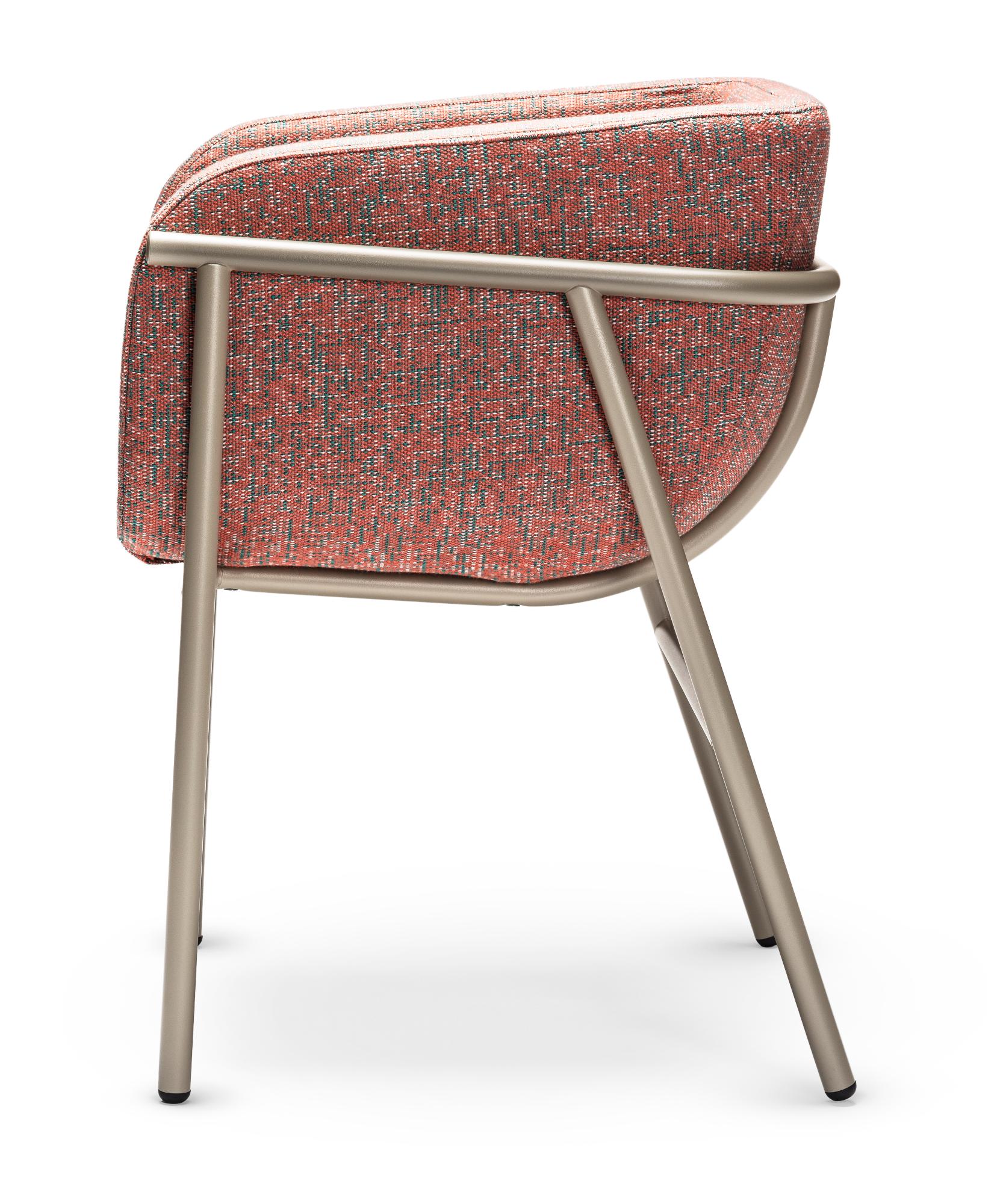 Chaise Flora Rose