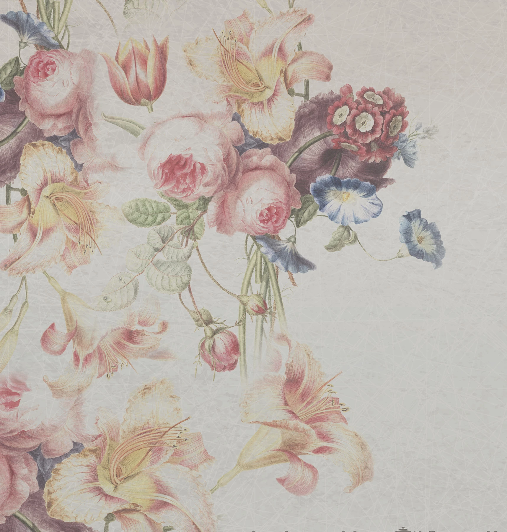Papier peint fleurs de printemps