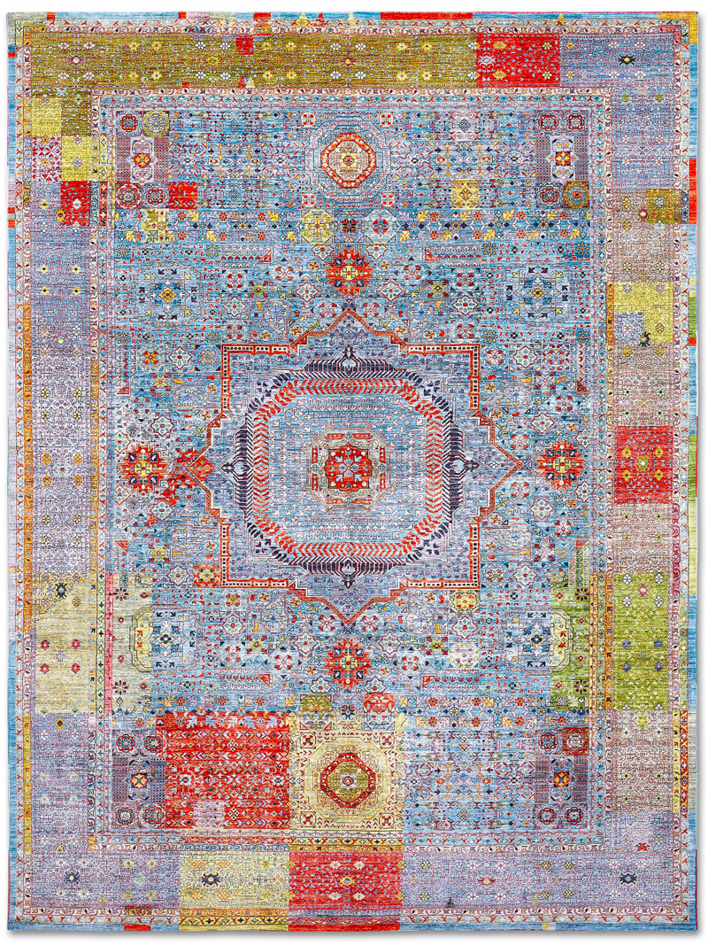 Tapis Cosmique No. 05 Bleu Doux