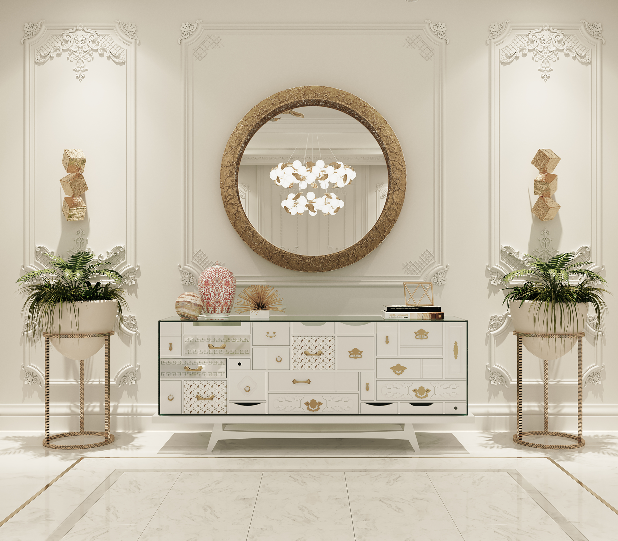 Buffet Blanc Miro