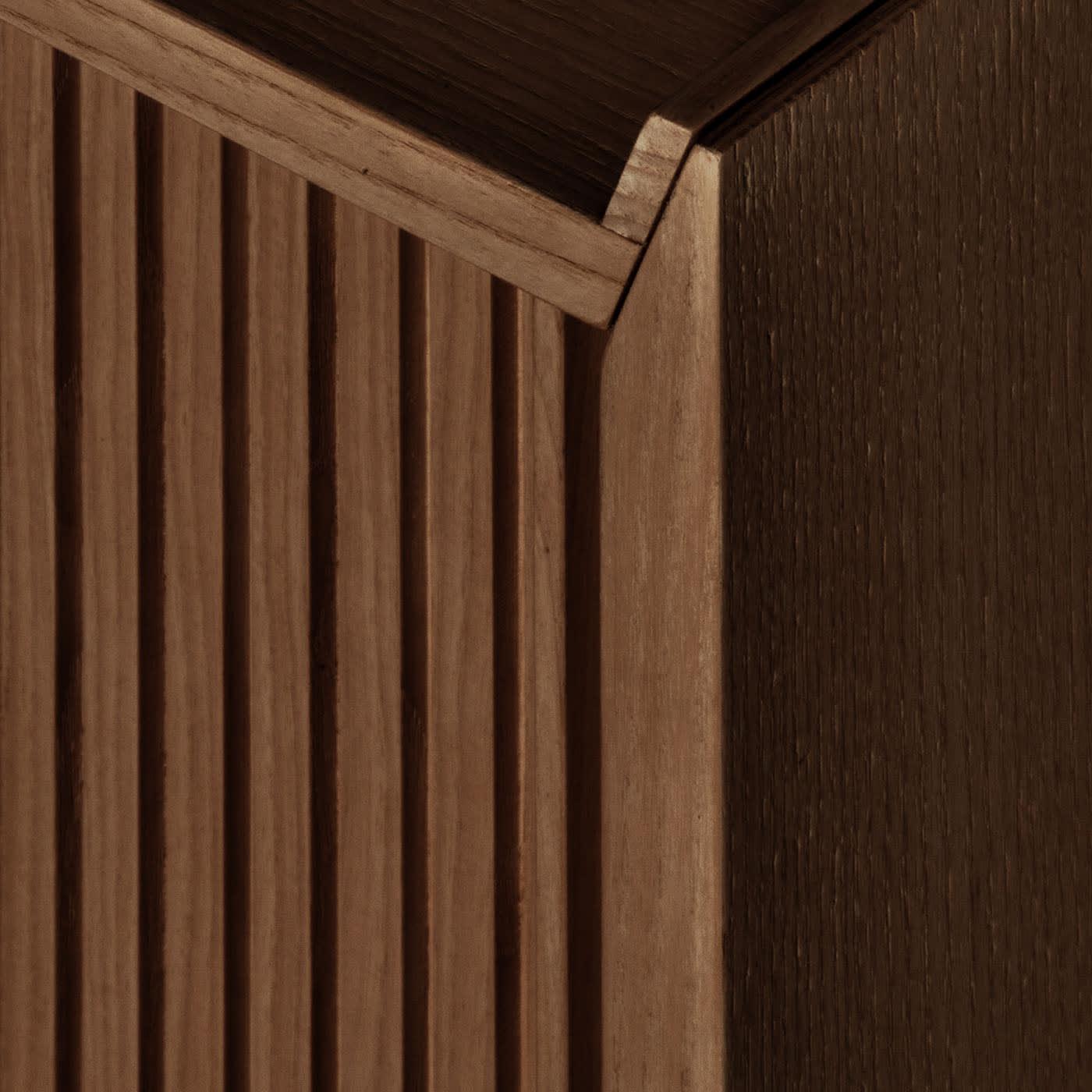 Buffet Bas Sipario Marron 2 Portes