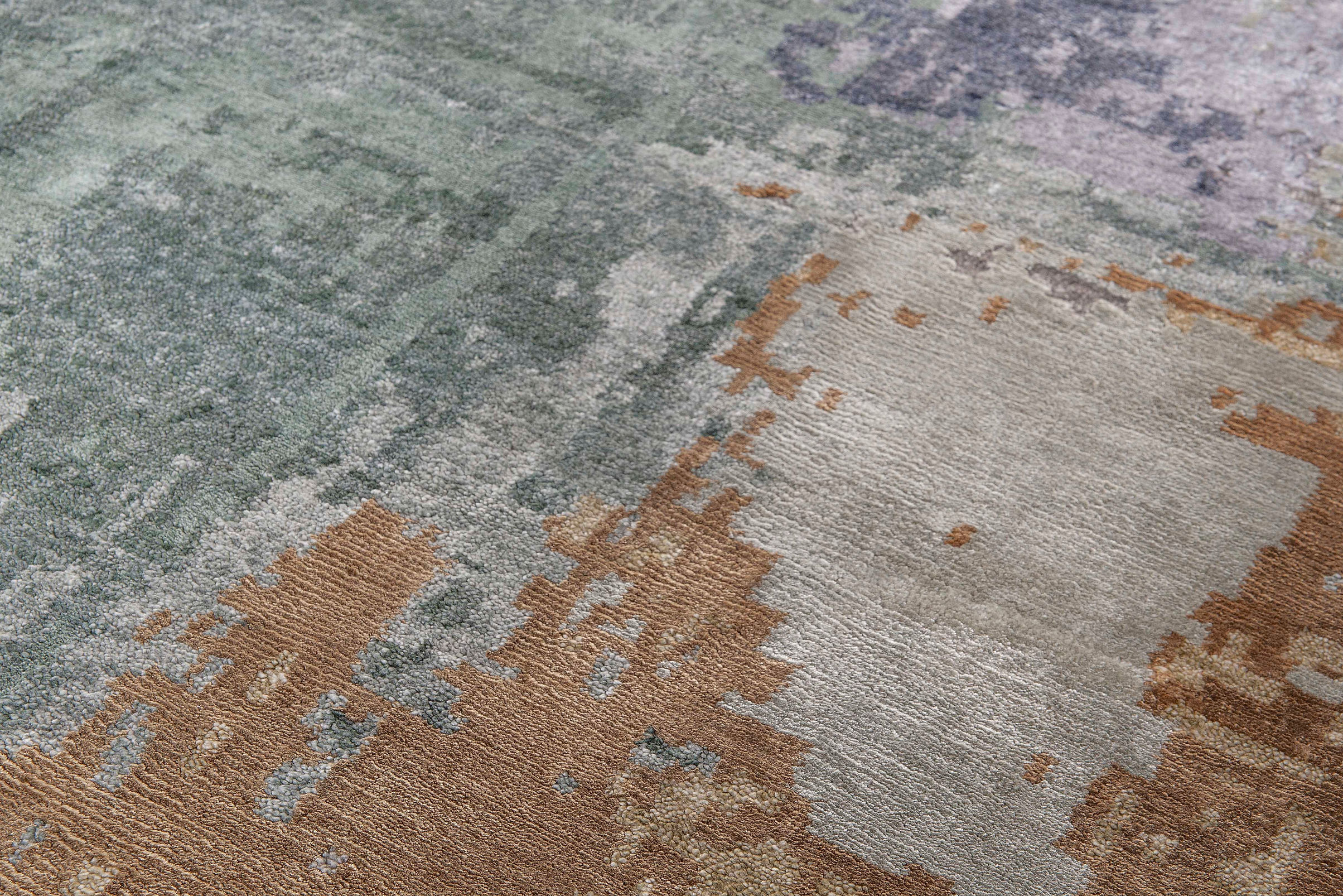 Tapis Abstrait Multicolore