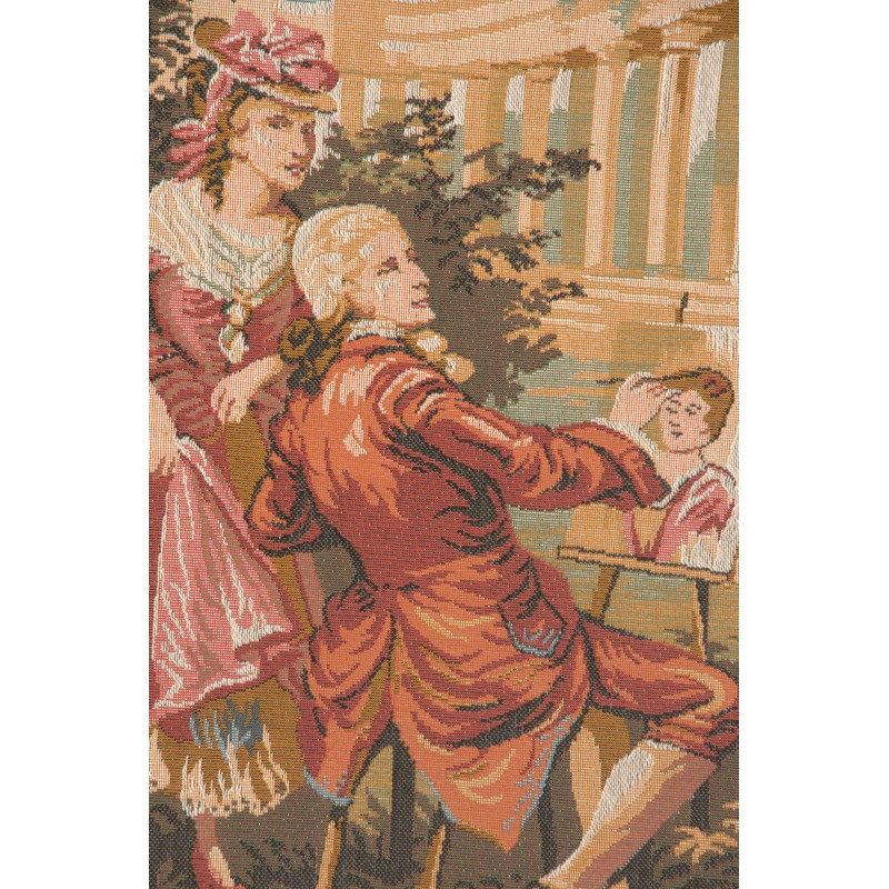 Tapisserie Fête Champêtre avec Bordure