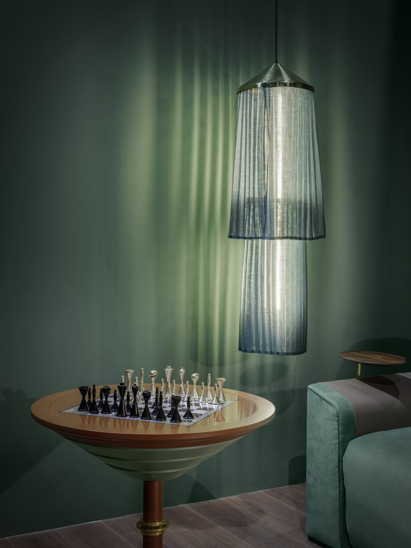 Table Basse Backgammon & Échecs Goemon