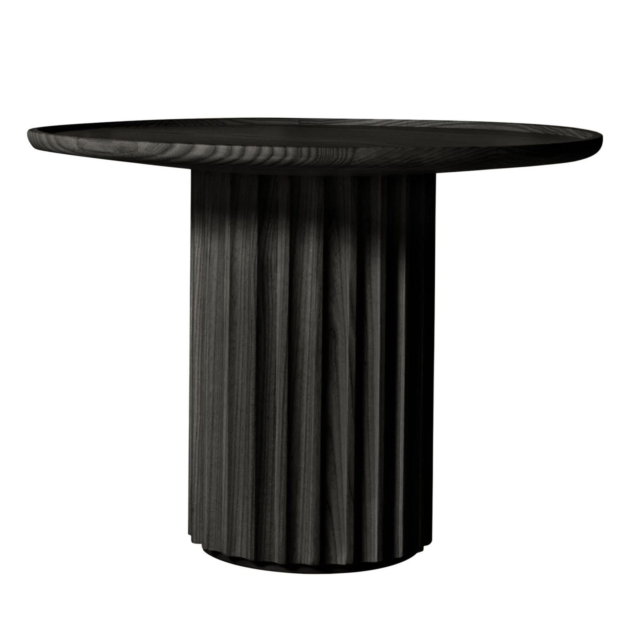 Table Basse Capitello Noire | Dimensions: Ø 40 cm