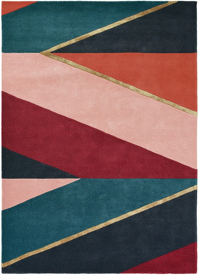 Tapis Rond Sahara Bourgogne | Taille: 170 x 240 cm