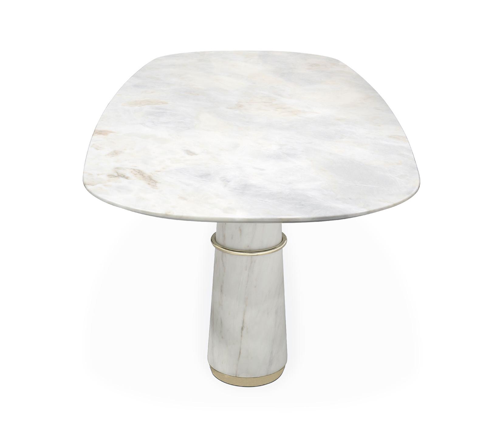 Table de Salle à Manger en Marbre