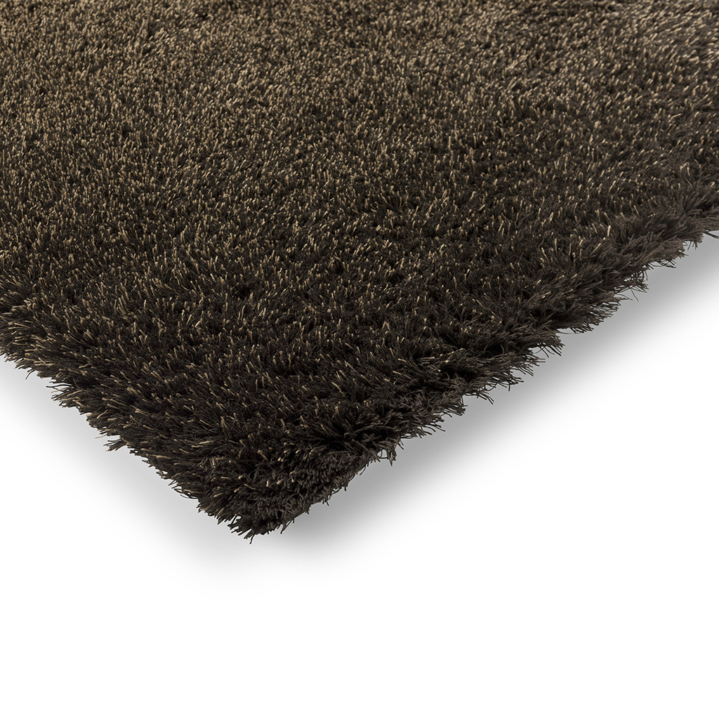 Tapis haut Shade Beige / Chocolat Foncé