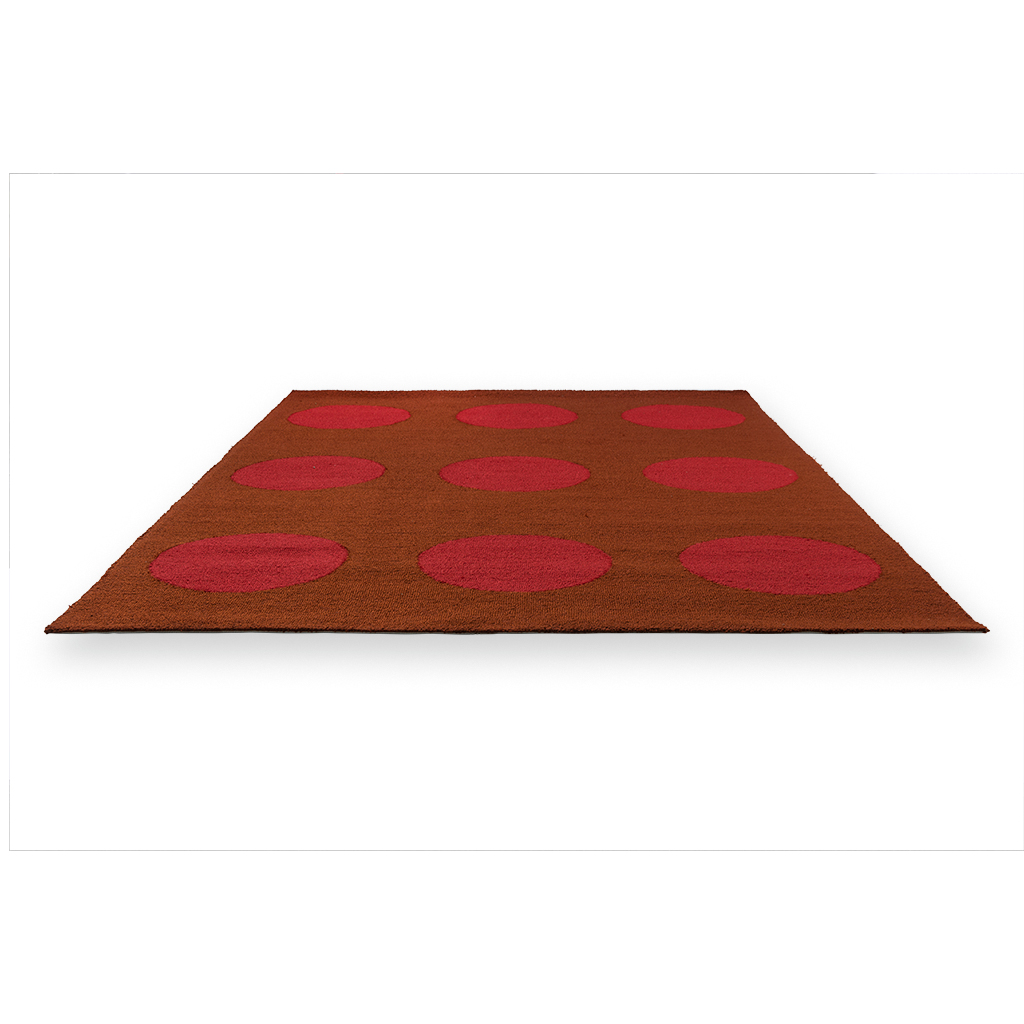 Tapis d’extérieur Festival Dots Rouge