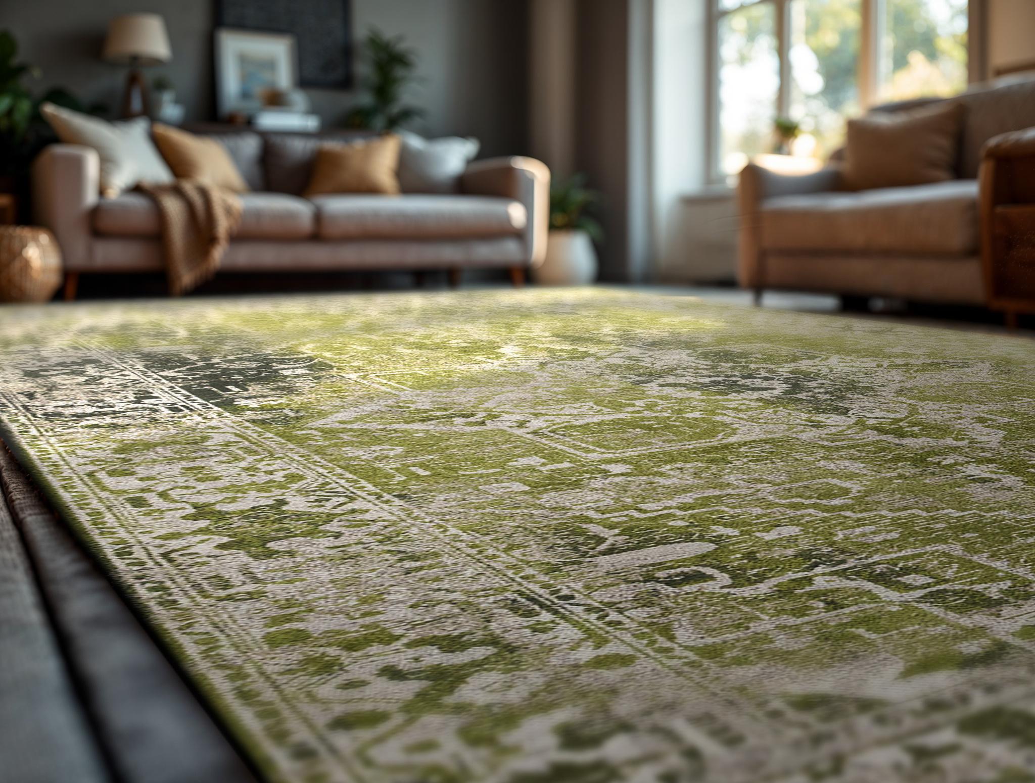 Tapis Tabriz Bois d’Olivier 9645