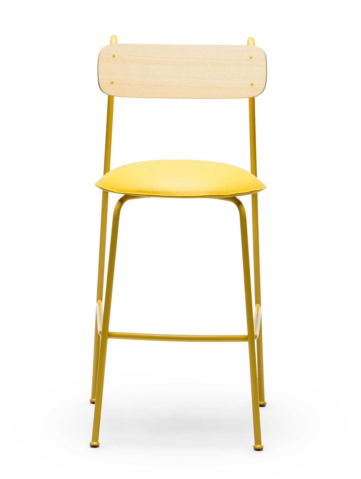 Chaise de Bar Lena SG-75 Frêne Jaune