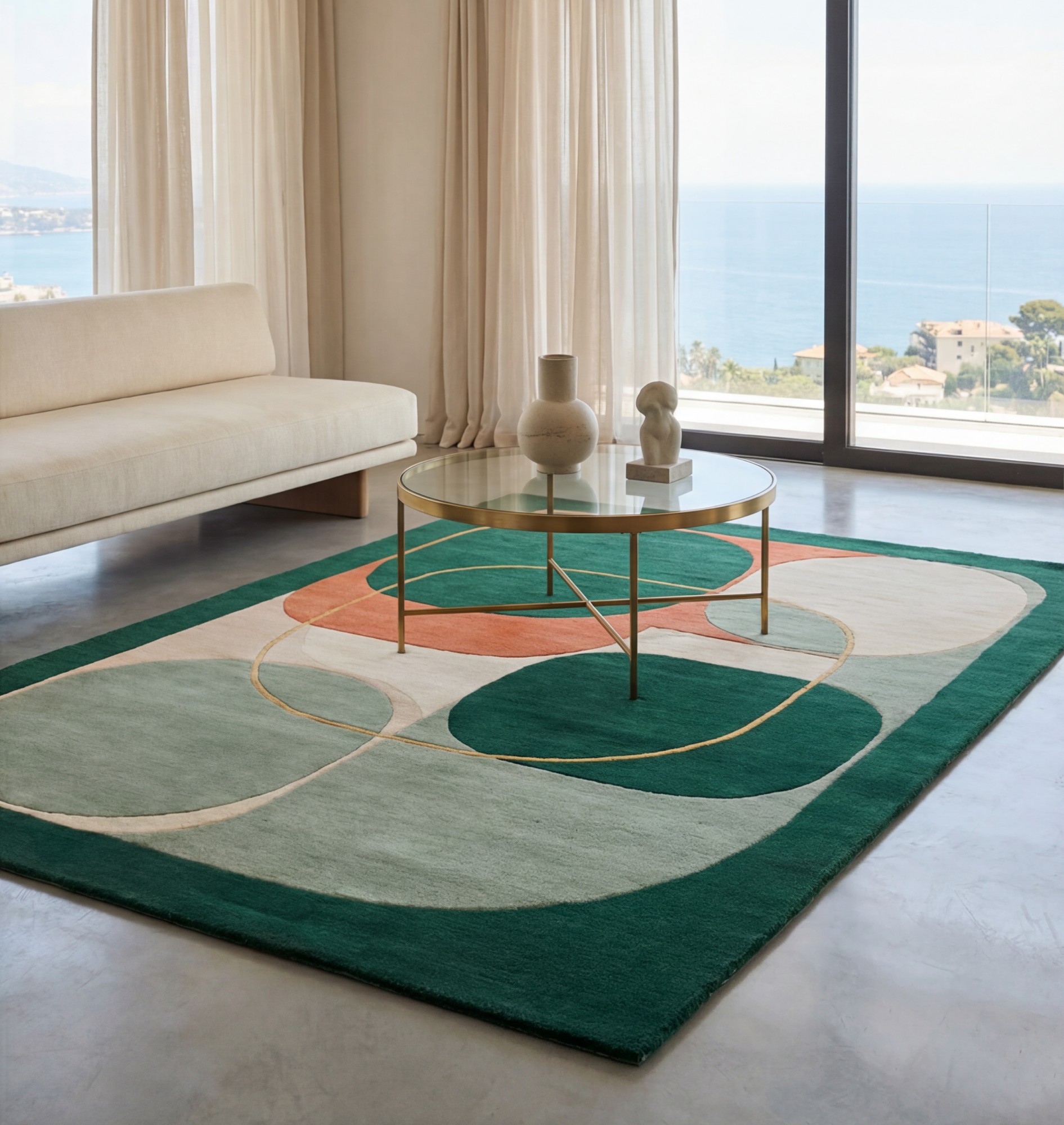 Tapis Modern Orbits