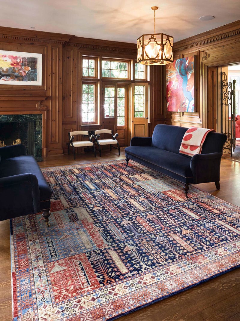 Tapis fait main de luxe Silence | Taille: 274 x 365 cm
