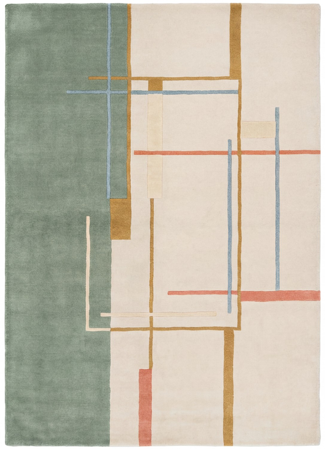 Tapis Linear Atlas Green