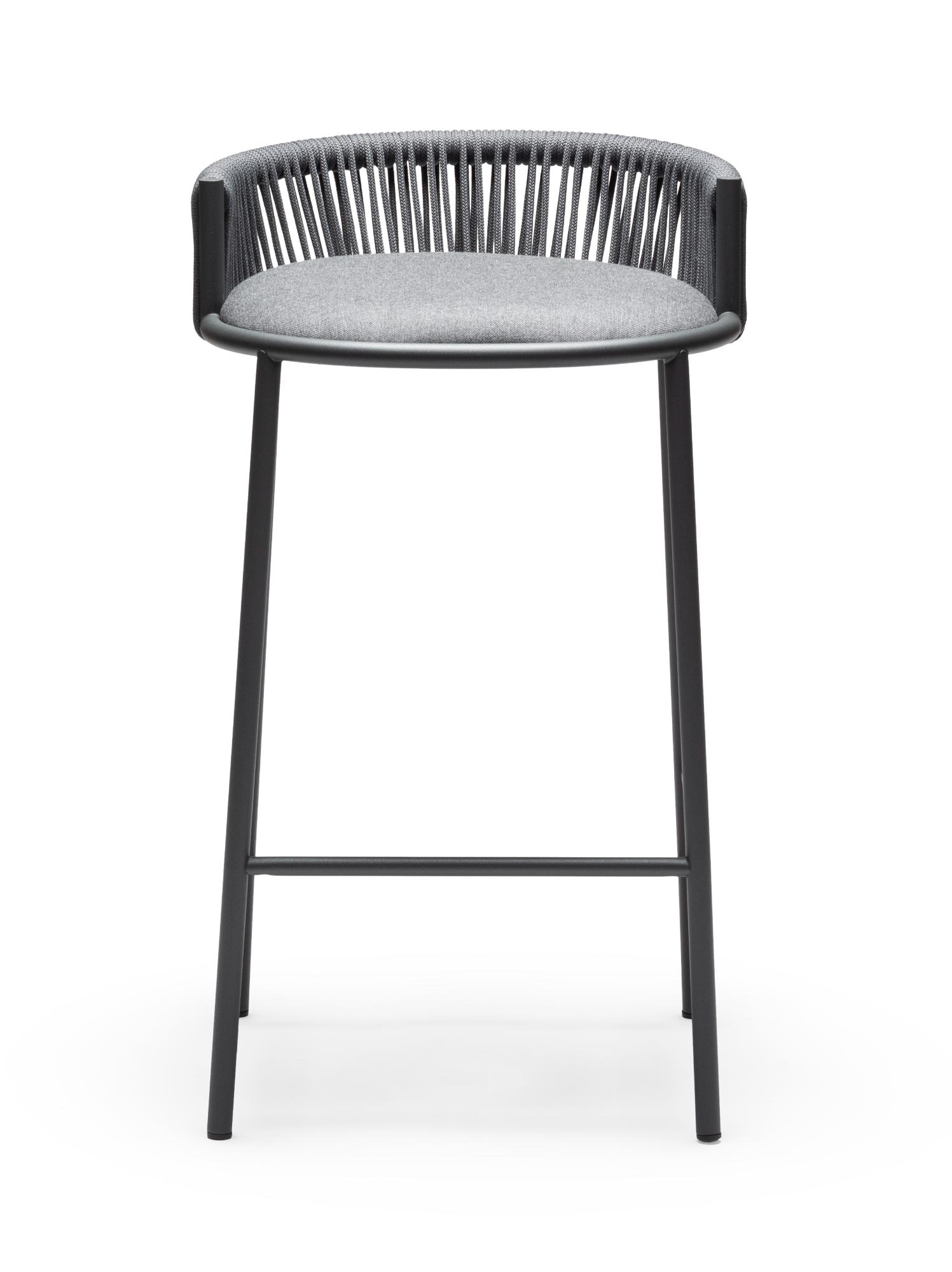 Tabouret de Bar d'Extérieur Millie SG-65 Gris