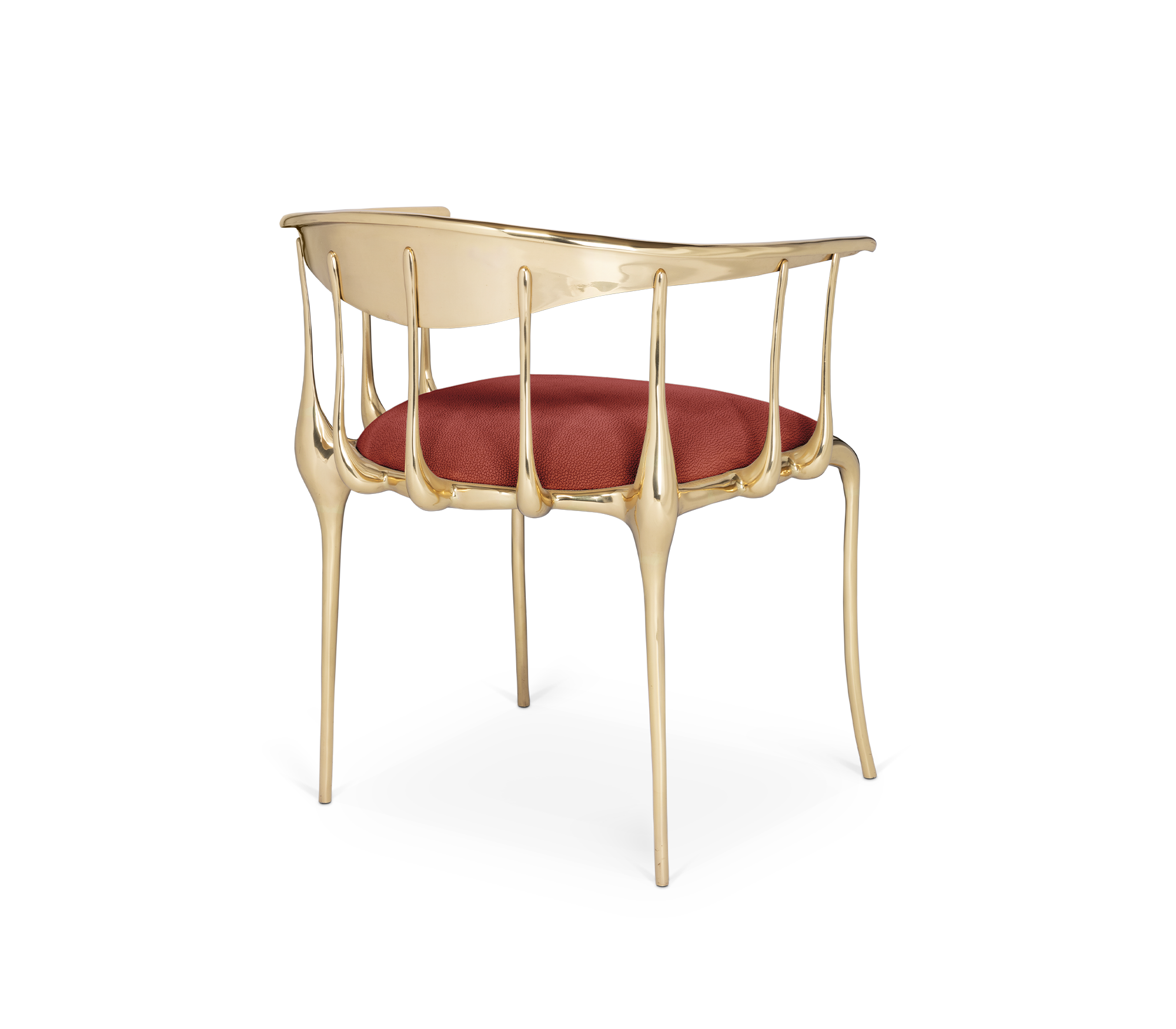 Chaise Luxe Bordeaux