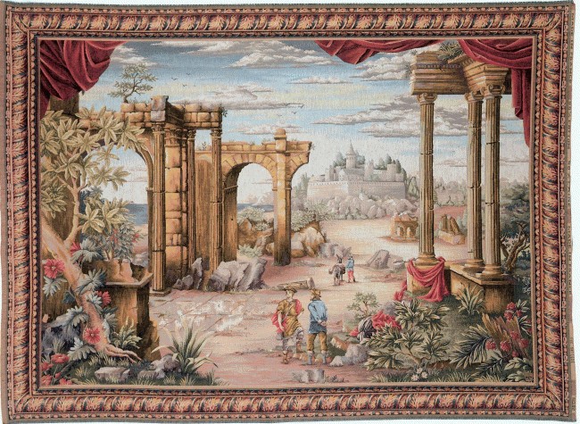 Tapisserie Vue Antique