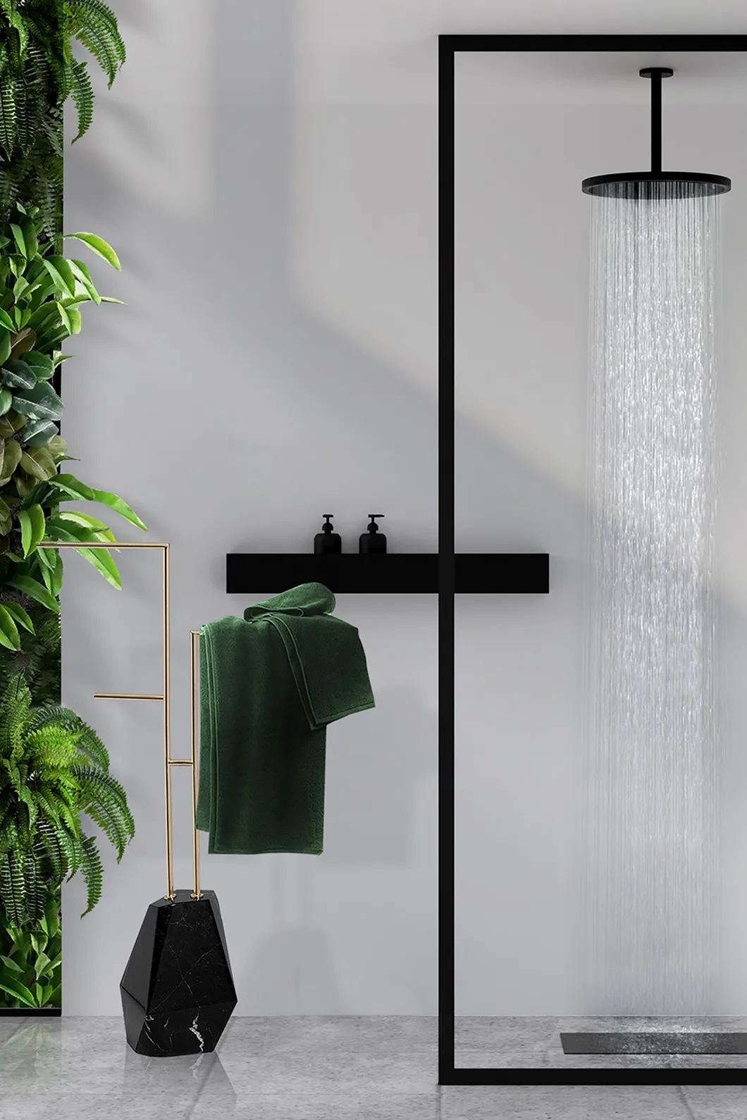 Porte-Serviettes Brilliance Black