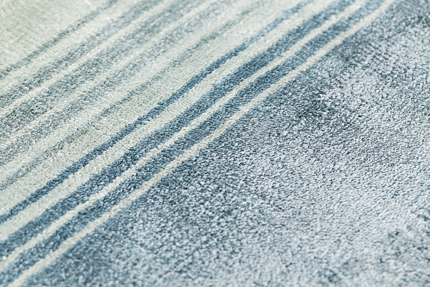 Tapis en Viscose Océan Tissé à la Main | Taille: 170 x 240 cm