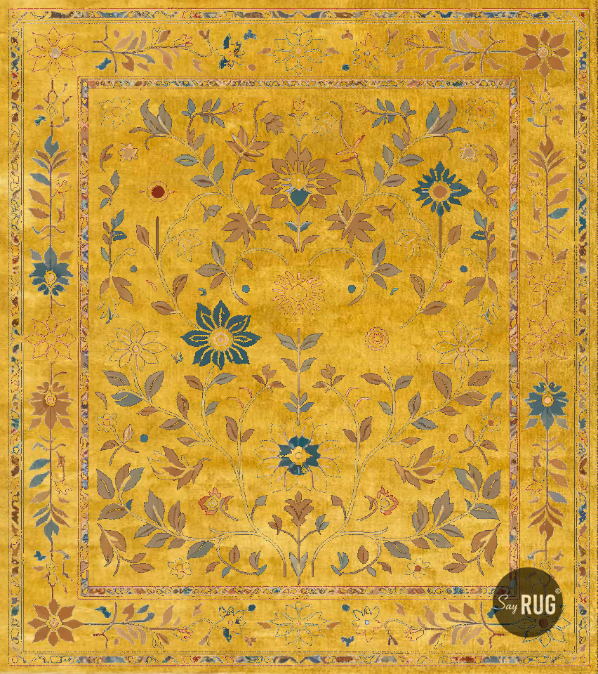 Tapis Chennai Jaune